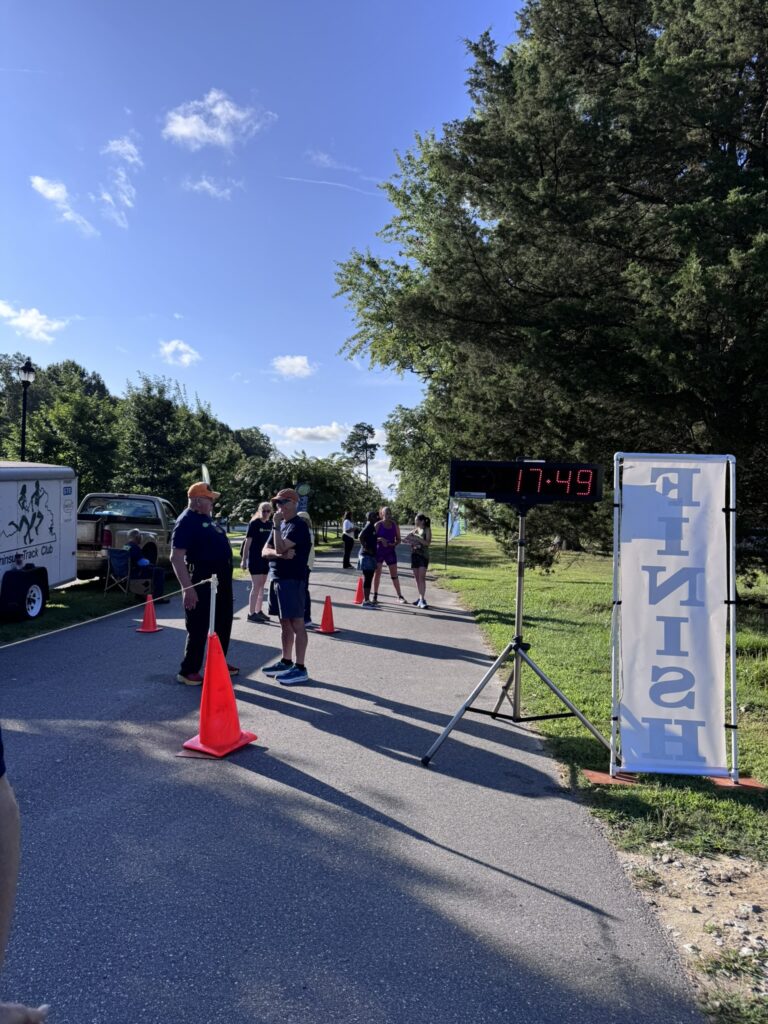 Volunteers at the Taking Strides for Better Health 5K, 2025