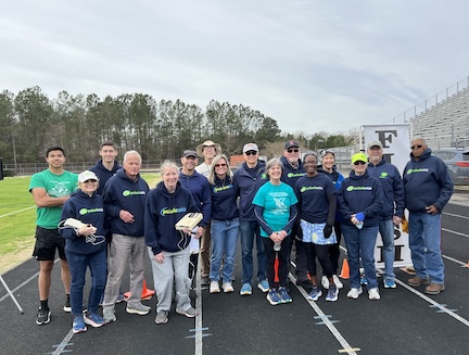 Volunteers at the Gloucester Co. Educational Foundation 8K & 3K